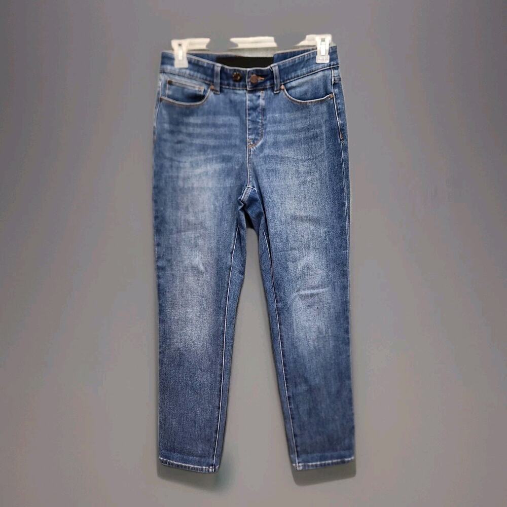 Soft Surroundings Jeans Medium Blue The Ultimate Denim Relaxed Straight